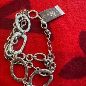 Style & Co. Silver-Tone Chain Link Bracelet